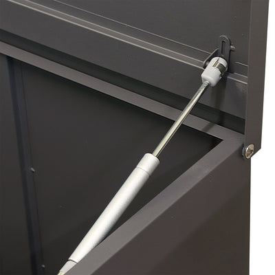 【スムーズで安全な開閉を実現】
蓋にはダンパーが付いているためゆっくりと静かに閉まり、指を挟む心配もなく安全にお使いいただける安心設計です。