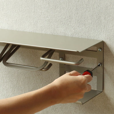 アイアントイレットペーパーホルダー アベル ストックタイプ(W420×143×H149)