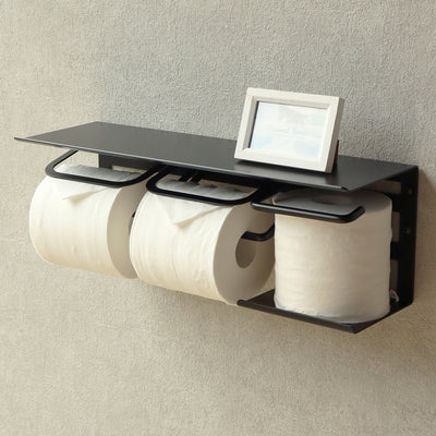 アイアントイレットペーパーホルダー アベル ストックタイプ(W420×143×H149)