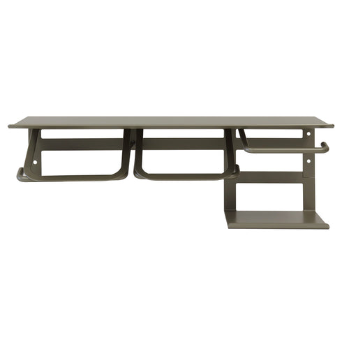 アイアントイレットペーパーホルダー アベル ストックタイプ(W420×143×H149)