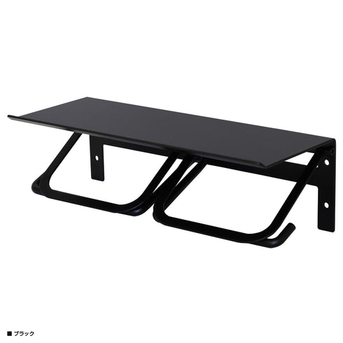 【空間を引き締める、マットブラック】
光沢を抑えたマットな質感のブラックが、無機質になりがちなトイレの印象をぐっと引き締め、インダストリアルからモダンまで幅広いスタイルに調和する。