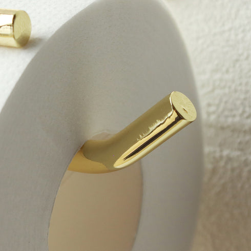 真鍮トイレットペーパーホルダー エリオット ダブルタイプ(W293×D85×H50)