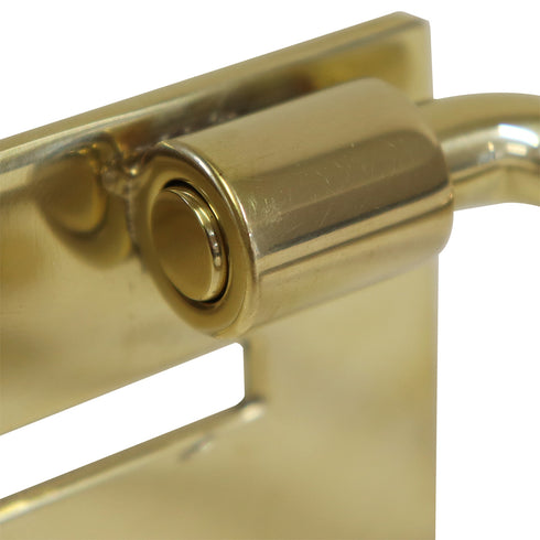 真鍮トイレットペーパーホルダー フラン シングルタイプ(W140×D85×H51)