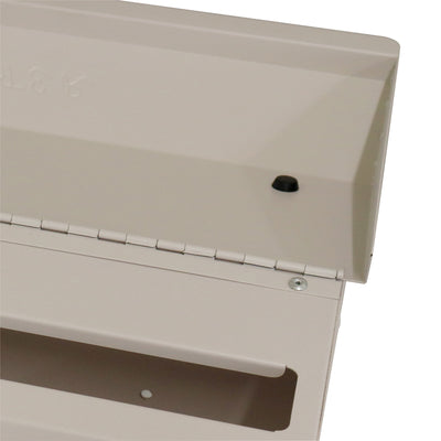 【静かさを保つ、細やかな配慮】
フタの裏にはクッションが付いているため、閉じる際の金属音を和らげ、早朝や深夜でも気兼ねなく使うことができます。