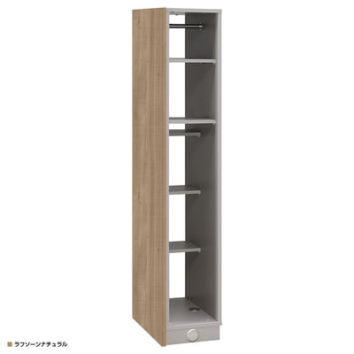 Dope (ドープ) アクセントウォール収納 スリムミドルタイプ (W590×D340×H1800)