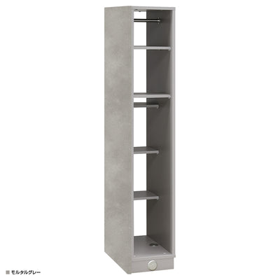 Dope (ドープ) アクセントウォール収納 スリムミドルタイプ (W590×D340×H1800)