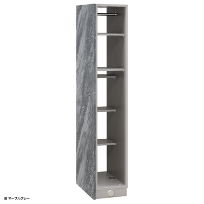 Dope (ドープ) アクセントウォール収納 スリムミドルタイプ (W590×D340×H1800)