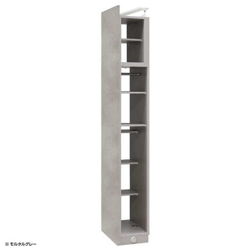 Dope (ドープ) アクセントウォール収納 スリムハイタイプ (W590×D340×H2380)