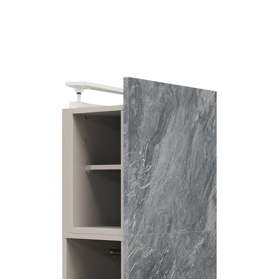 Dope (ドープ) アクセントウォール収納 スリムハイタイプ (W590×D340×H2380)