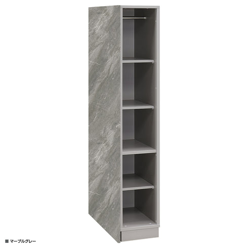 Dope (ドープ) アクセントウォール収納 ワイドミドルタイプ (W890 ×D340×H1800)