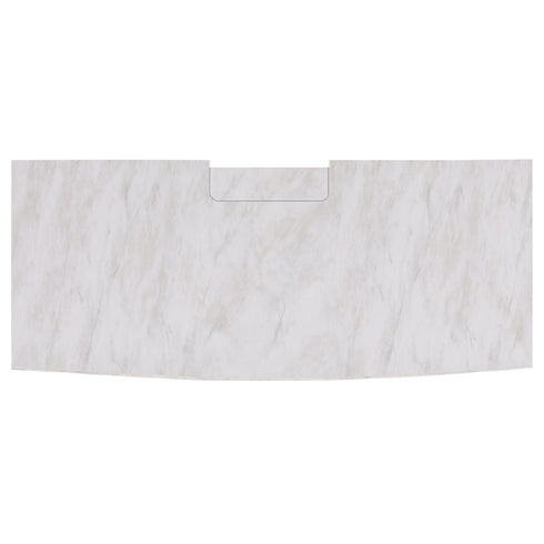 天板中央には、配線サクリがあり、テレビやAV機器設置後のごちゃごちゃした配線の悩みを解決してくれます。