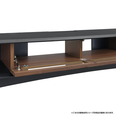 ズワルト TVボード105+スウィングテレビスタンドロータイプセット(W1050×D548×H998-1158)