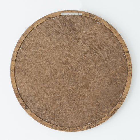 国産OSB丸形ウォールミラー(W800×D18×H800)