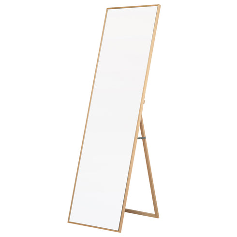 国産細枠スタンドミラー(W500×D38-515×H1600)