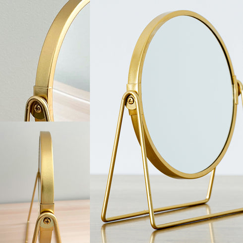 ゴールドはマットな質感の粉体塗装で仕上げており、木製家具や韓国風インテリアとも相性がよく、空間に華やかさと高級感を演出してくれます。