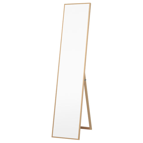 国産細枠スタンドミラー(W320×D38-515×H1530)