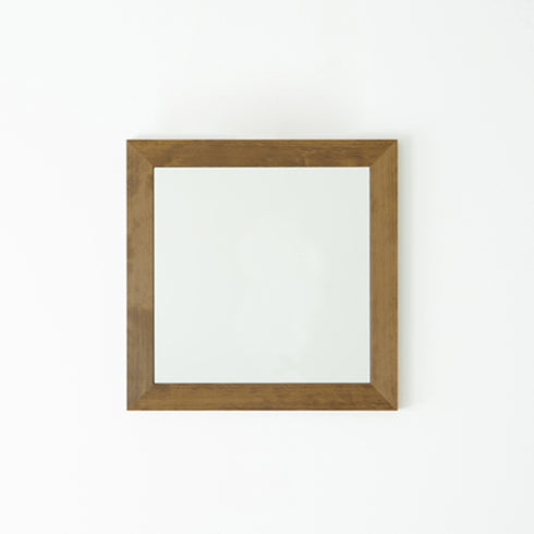 国産幅広枠正方形ウォールミラー(W500×D20×H500)