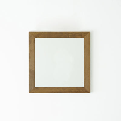 国産幅広枠正方形ウォールミラー(W600×D20×H600)