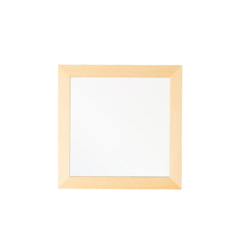 国産幅広枠正方形ウォールミラー(W600×D20×H600)