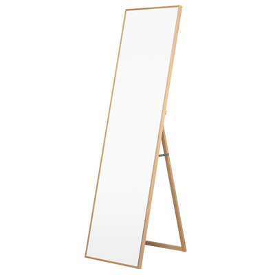 国産細枠スタンドミラー(W420×D38-515×H1530)