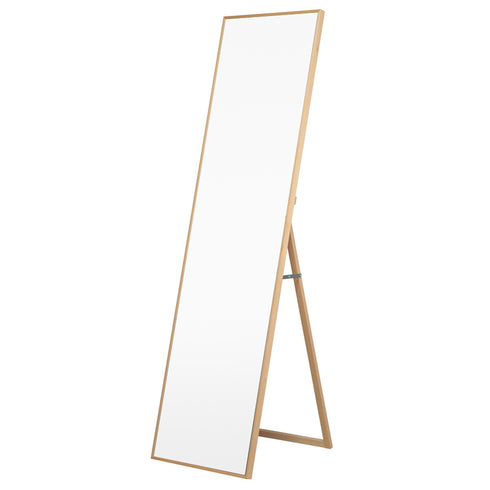 国産細枠スタンドミラー(W420×D38-515×H1530)