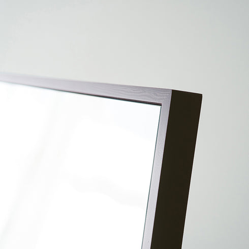 国産細枠スタンドミラー(W600×D38-515×H1530)