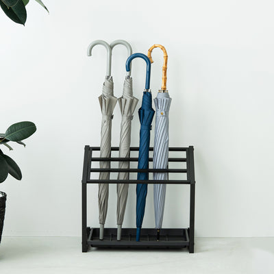 【最大15本、驚きの収納力】
コンパクトに見えて最大15本の傘を収納でき、家族が多くても、急な来客時でも安心です。