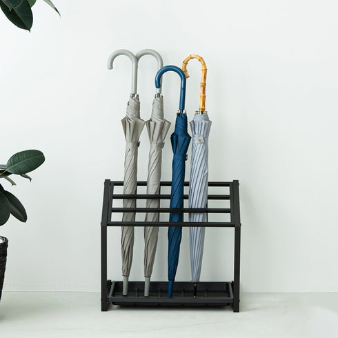 【最大15本、驚きの収納力】
コンパクトに見えて最大15本の傘を収納でき、家族が多くても、急な来客時でも安心です。