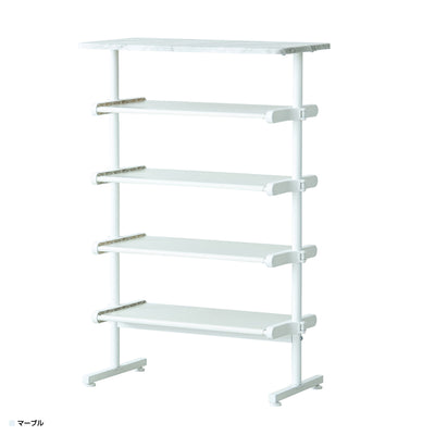 ワンタッチ式可動棚ラック フィット(W600×D300×H915)