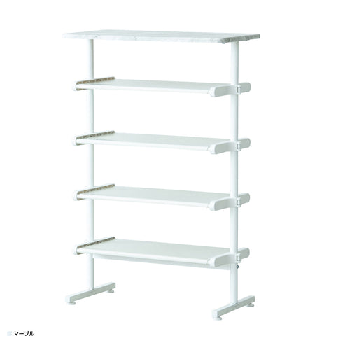 ワンタッチ式可動棚ラック フィット(W600×D300×H915)