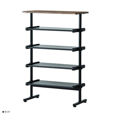 ワンタッチ式可動棚ラック フィット(W600×D300×H915)