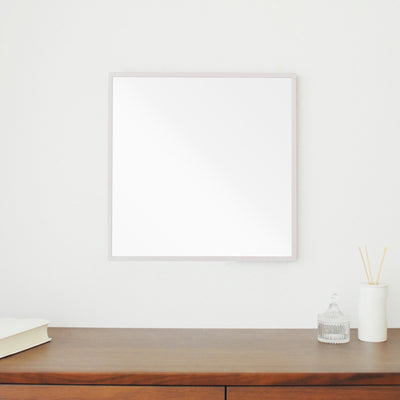 国産細枠正方形ウォールミラー(W420×D23×H420)