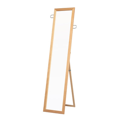 フック付スタンドミラー(W350×D30-480×H1600)