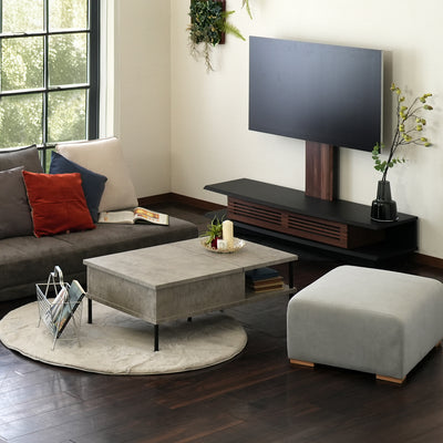 アイセル 昇降式センターテーブル(W1000×D600×H380)