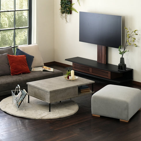 アイセル 昇降式センターテーブル(W1000×D600×H380)