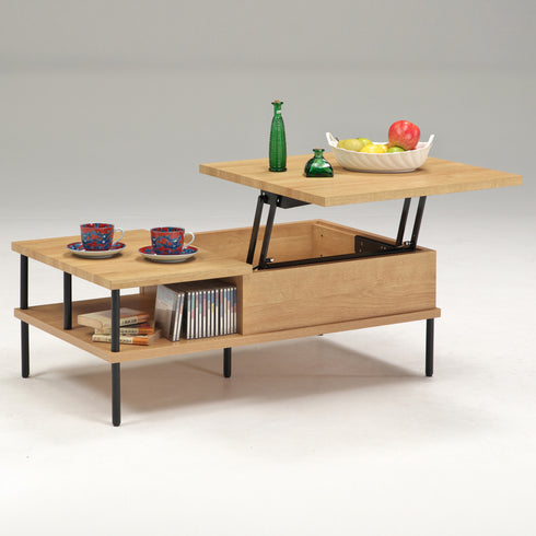 アイセル 昇降式センターテーブル(W1000×D600×H380)