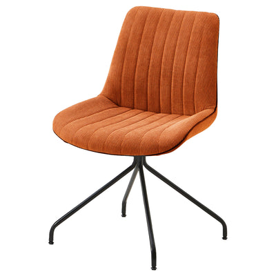 【座り心地の良い立体座面】
体を優しく包み込むようなカーブを描いた座面は、デザイン性だけでなく、長時間座っても疲れにくい快適な座り心地を実現します。