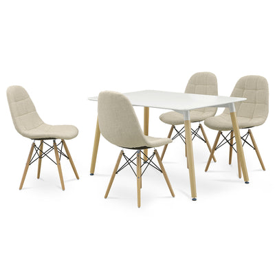 120×80cmの四角形天板は、2人用としてだけでなく、最大4人用としてもお使いいただけます。