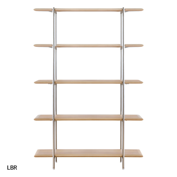 【光と木が彩る、軽やかな空間】
ステンレスの洗練された輝きと、オーク材の明るく優しい木目が調和し、お部屋に圧迫感を与えることなく、開放的で心地よい暮らしを演出します。