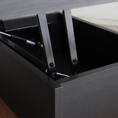 FEEL リフトアップテーブル(W900×D650×H380-585)