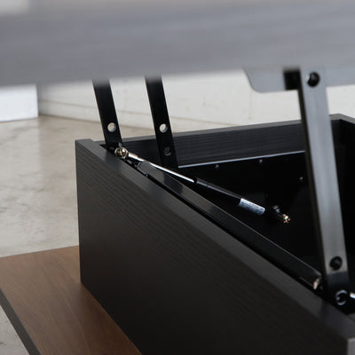 FEEL リフトアップテーブル(W900×D650×H380-585)