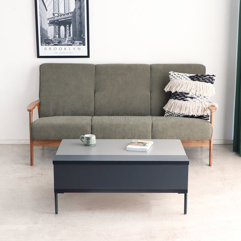 昇降テーブル(W895×D588×H370-582)