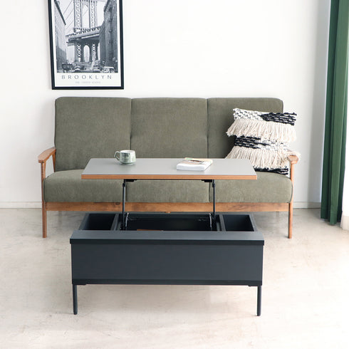 昇降テーブル(W895×D588×H370-582)