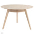 シロカ 110円形ダイニングテーブル(W1100×D1100×H720)