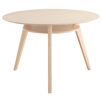 シロカ 110円形ダイニングテーブル(W1100×D1100×H720)