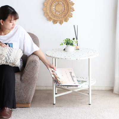 テラーゾ サイドテーブル(W600×D600×H550)