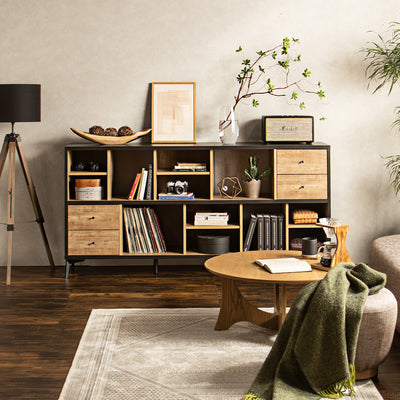 タナス 1800ローシェルフ(W1800×D400×H891)