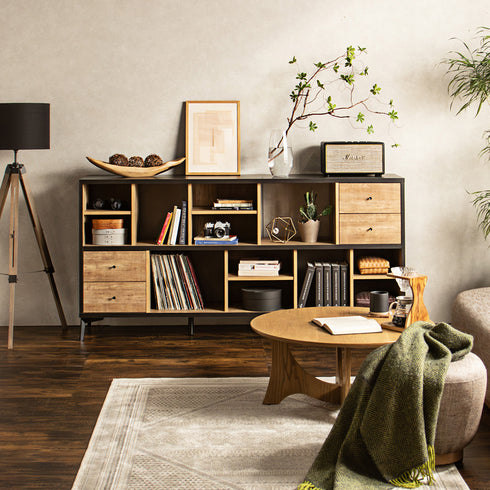 タナス 1800ローシェルフ(W1800×D400×H891)