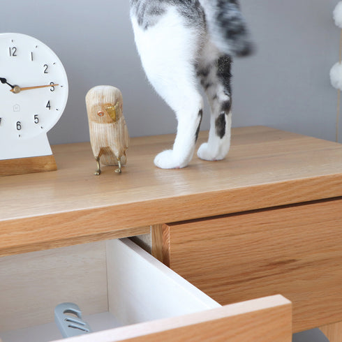 treemo まるみえチェスト(W759×D400×H720)