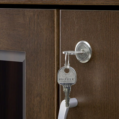 【信頼のHAFELE社製キー】
機密情報の保管も安心な、信頼性の高いドイツのハーフェレ社製キーを採用しています。